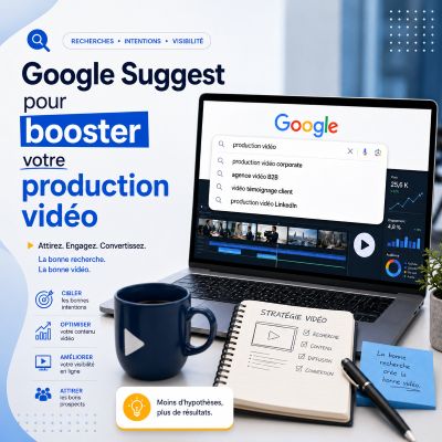 Google Suggest pour booster votre production video Google Suggest pour booster votre production video