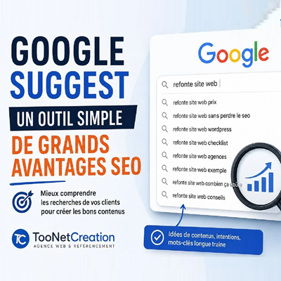 Google Suggest : un outil simple pour mieux comprendre ce que cherchent vos clients Google Suggest : un outil simple pour mieux comprendre ce que cherchent vos clients
