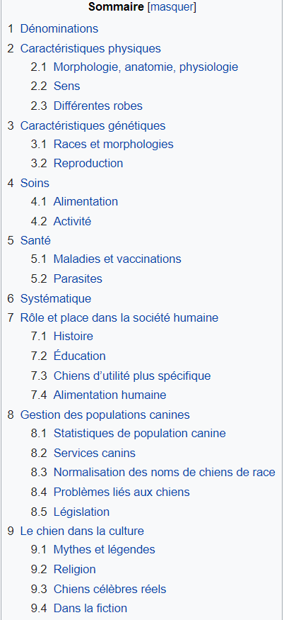 recherche associée mot clé wikipedia