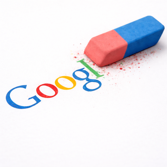 Droit à l'oubli Google