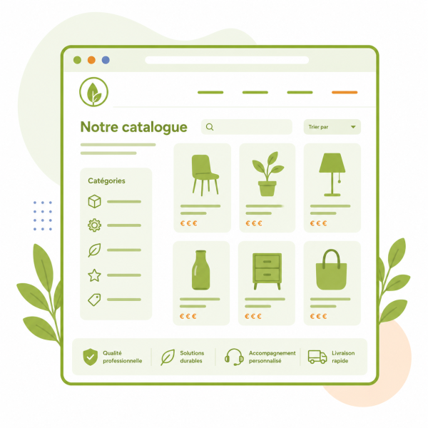 Création site catalogue